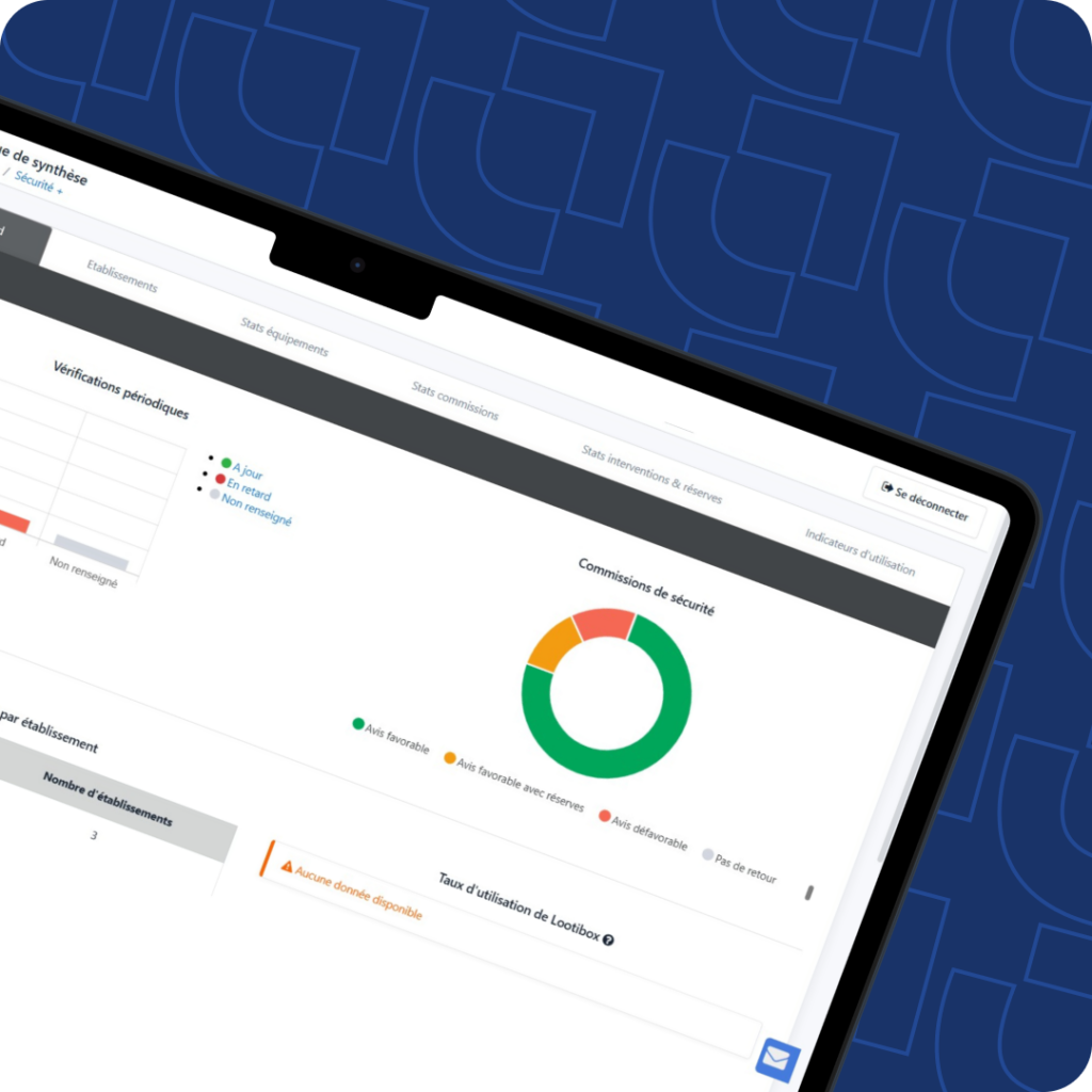 Gestion dématérialisée commissions de sécurité plateforme Lootibox