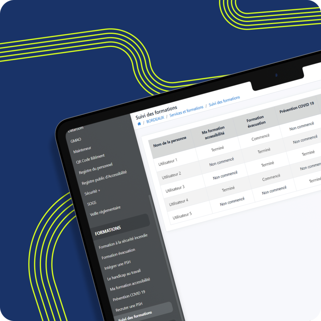 Suivi formations obligatoires par Lootibox